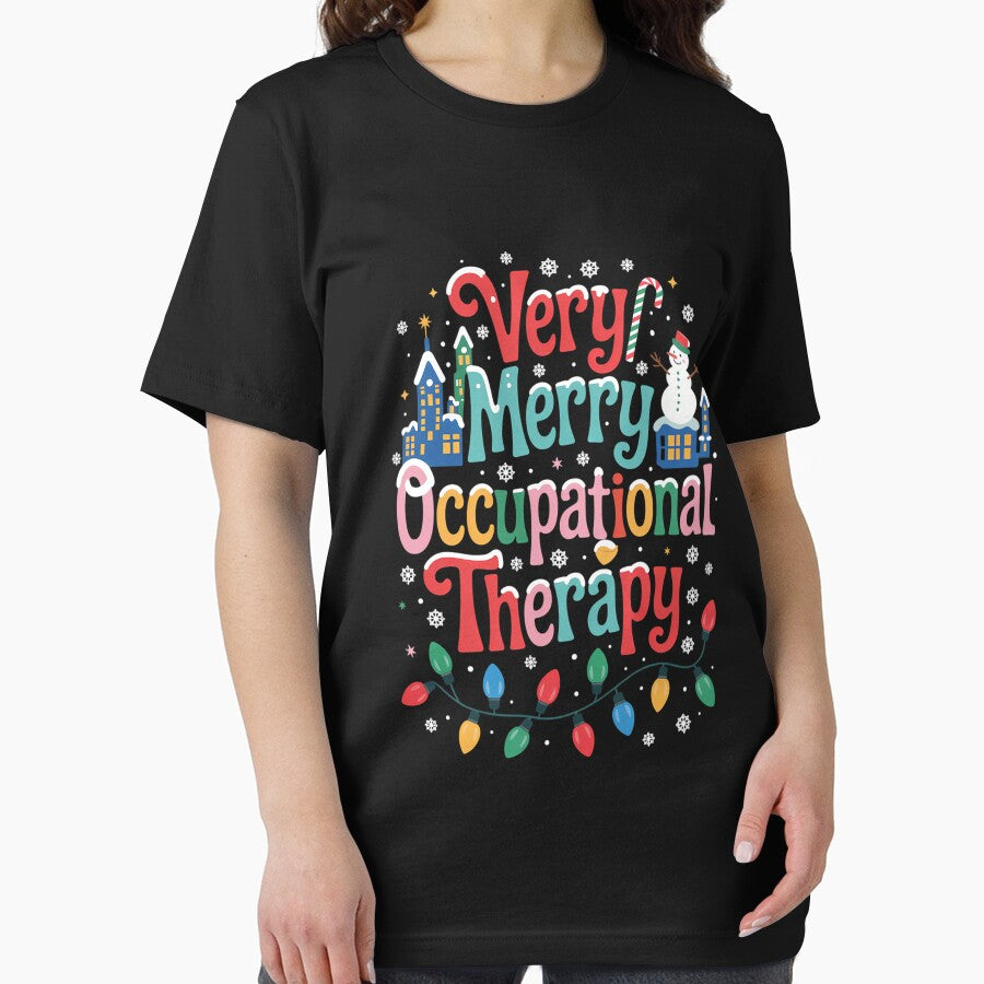 Merry Occupational Therapy Funny Squad Christmas by WalshDrawnLaugh T-Shirts, Hoodie, Sweatshirt | BlankRebels.com (Image 2)