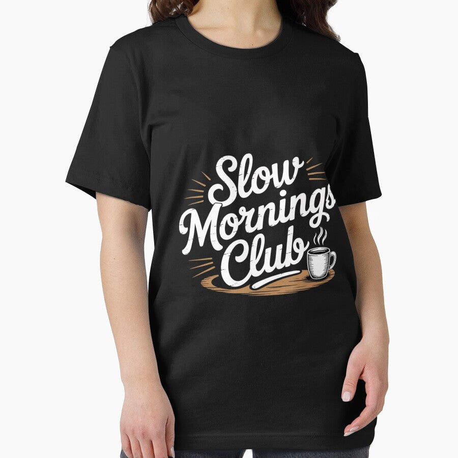Slow Mornings Club, Coffee Lover by LeeEvans222 T-Shirts, Hoodie, Sweatshirt | BlankRebels.com (Image 2)
