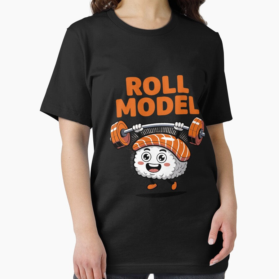 Funny Sushi Roll Model Gym Workout Fitness by HORIZBoutique T-Shirts, Hoodie, Sweatshirt | BlankRebels.com (Image 2)