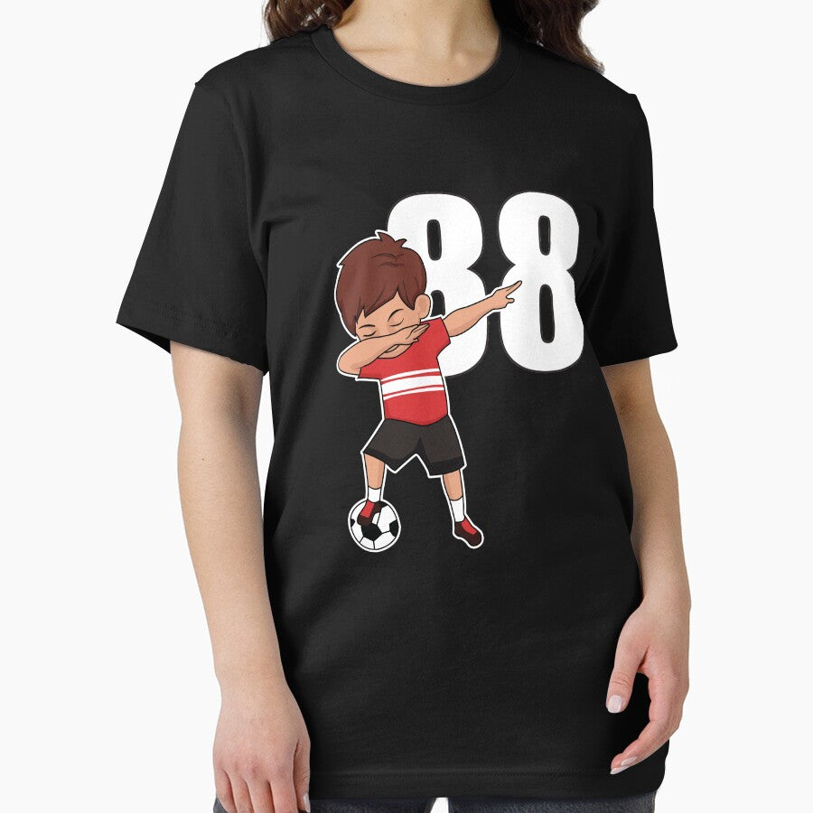 Awesome Soccer Player Number 88 Soccer Athlete Athletic Sports Team by VollLaser
