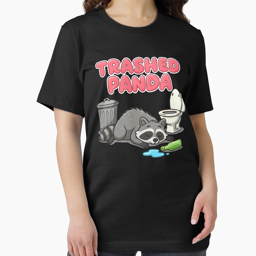 Trashed Panda - Funny Raccoon by varioarts T-Shirts, Hoodie, Sweatshirt | BlankRebels.com (Image 2)