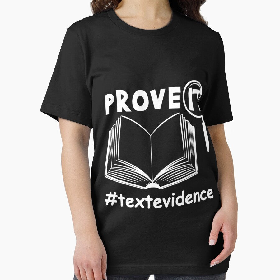 Prove It Text Evidence English Teacher by VoightD324 T-Shirts, Hoodie, Sweatshirt | BlankRebels.com (Image 2)