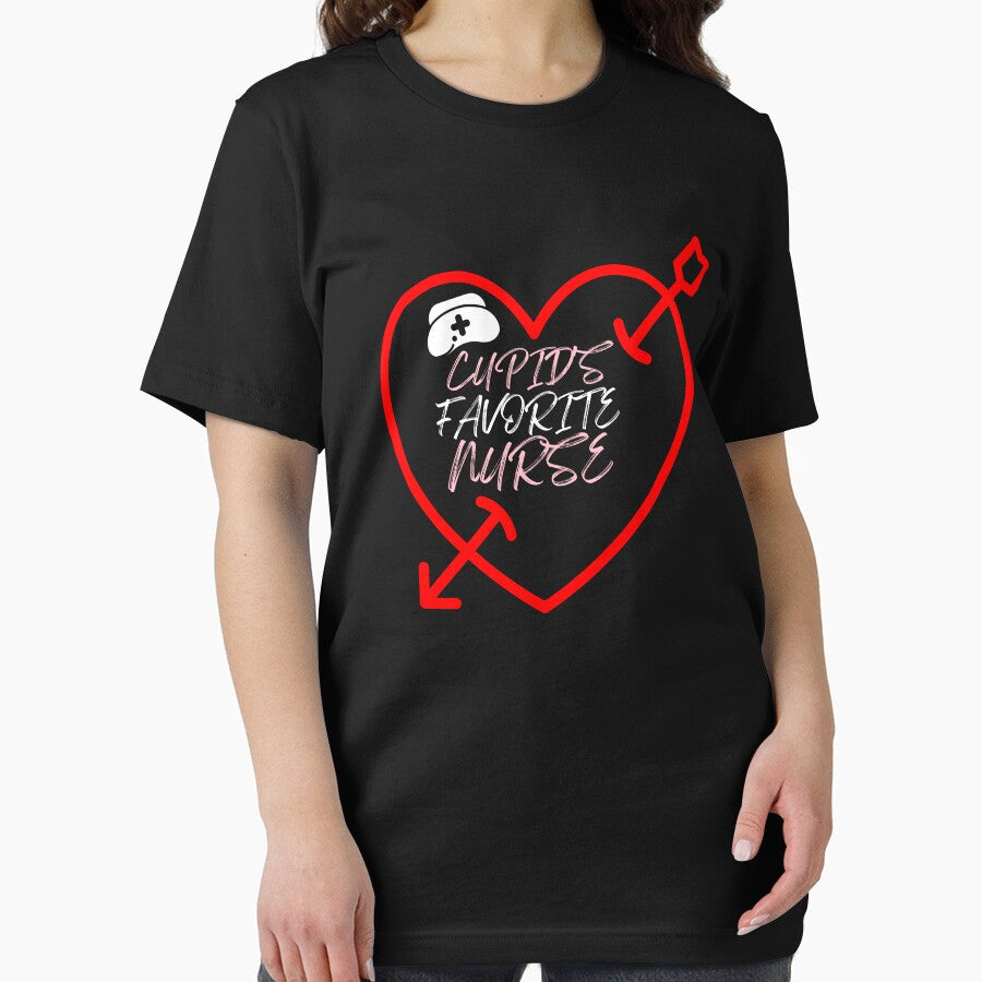 Cupid Arrow Nurse by LaceRenee T-Shirts, Hoodie, Sweatshirt | BlankRebels.com (Image 2)
