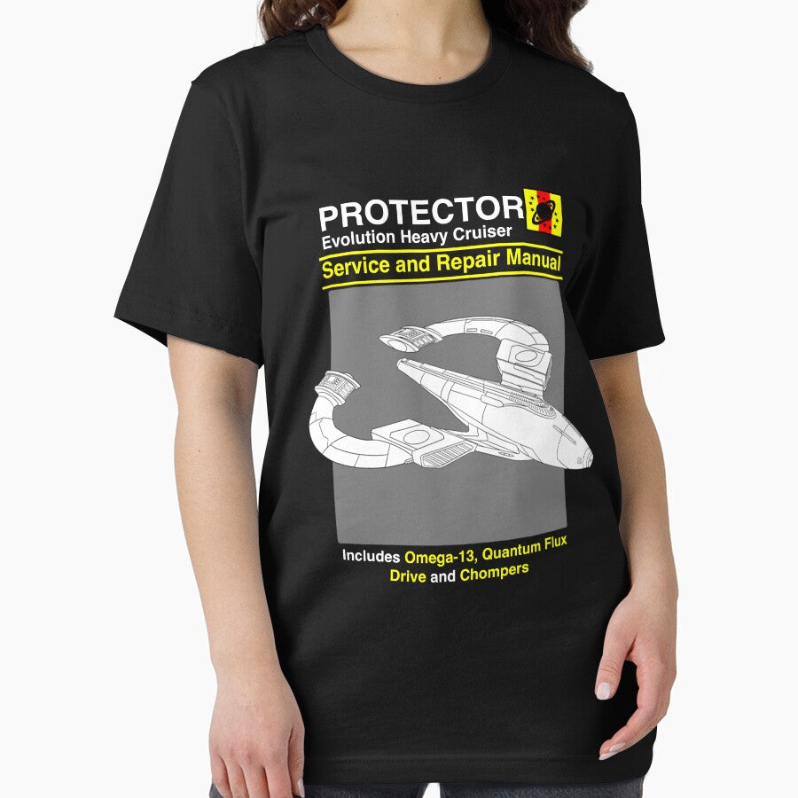 Vintage Retro Galaxy Quest Protector Manual Gifts Best Men by Ellis032Flores T-Shirts, Hoodie, Sweatshirt (Image 2)