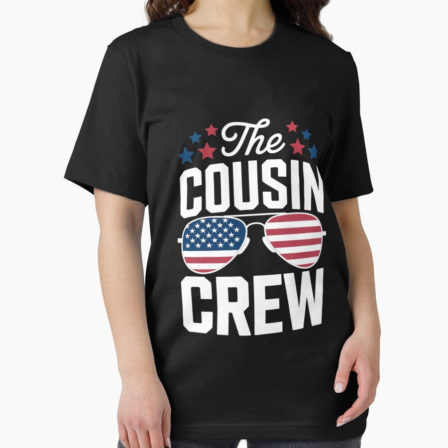 Cousin Crew 4th of July Patriotic American Family Matching by LegendsArt75 T-Shirts, Hoodie, Sweatshirt (Image 2)