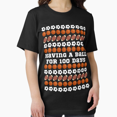 100 Days of School Soccer Basketball Football Boys Sports by FrankIsabel