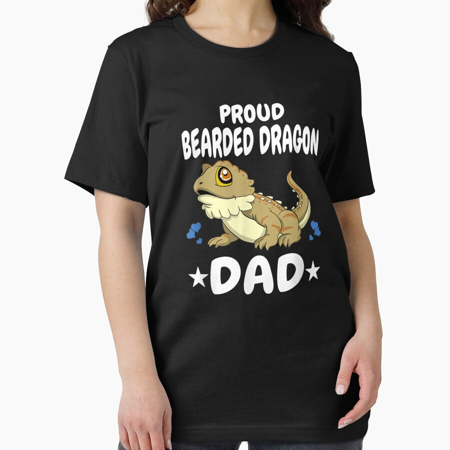 Proud Bearded Dragon Dad Lizard by Burkovafanas T-Shirts, Hoodie, Sweatshirt | BlankRebels.com (Image 2)