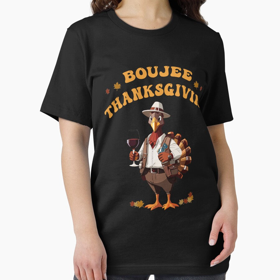 Boujee Thanksgiving - Funny Boujie Turkey Bou-Jee Squad by smailjr T-Shirts, Hoodie, Sweatshirt | BlankRebels.com (Image 2)