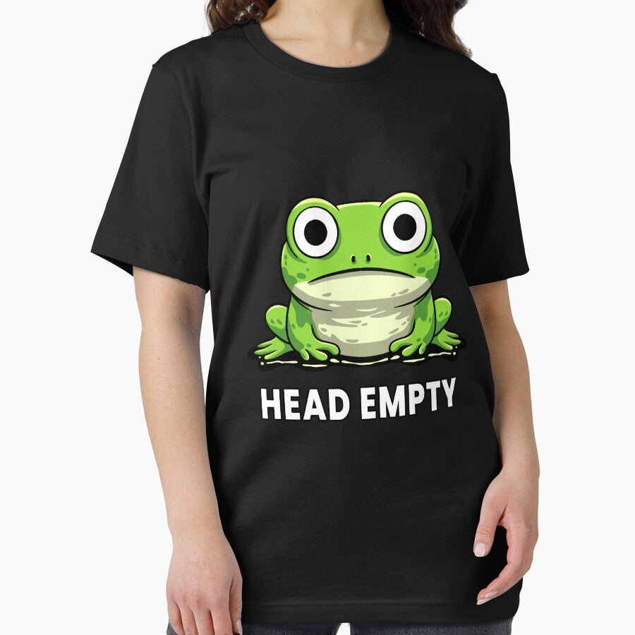 Head Empty Frog – No Thoughts Just Vibes by Kewessthetic T-Shirts, Hoodie, Sweatshirt | BlankRebels.com (Image 2)