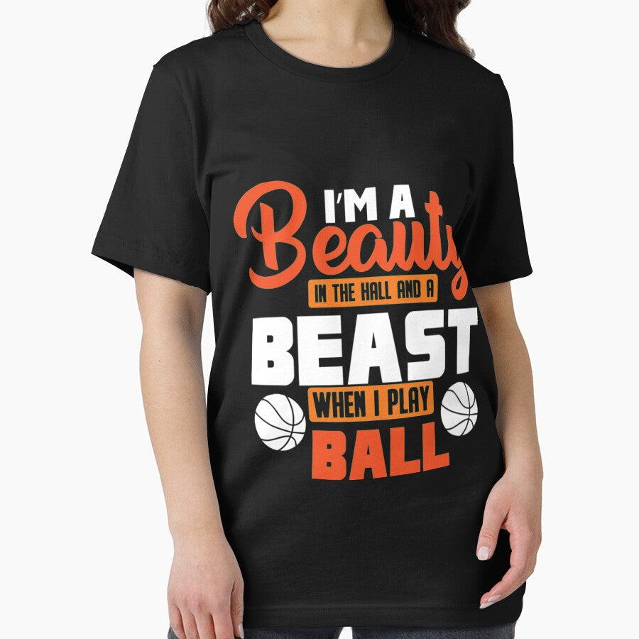 I'm a Beauty in The Hall and A Beast when I Play Ball by Flashsale9k T-Shirts, Hoodie, Sweatshirt | BlankRebels.com (Image 2)