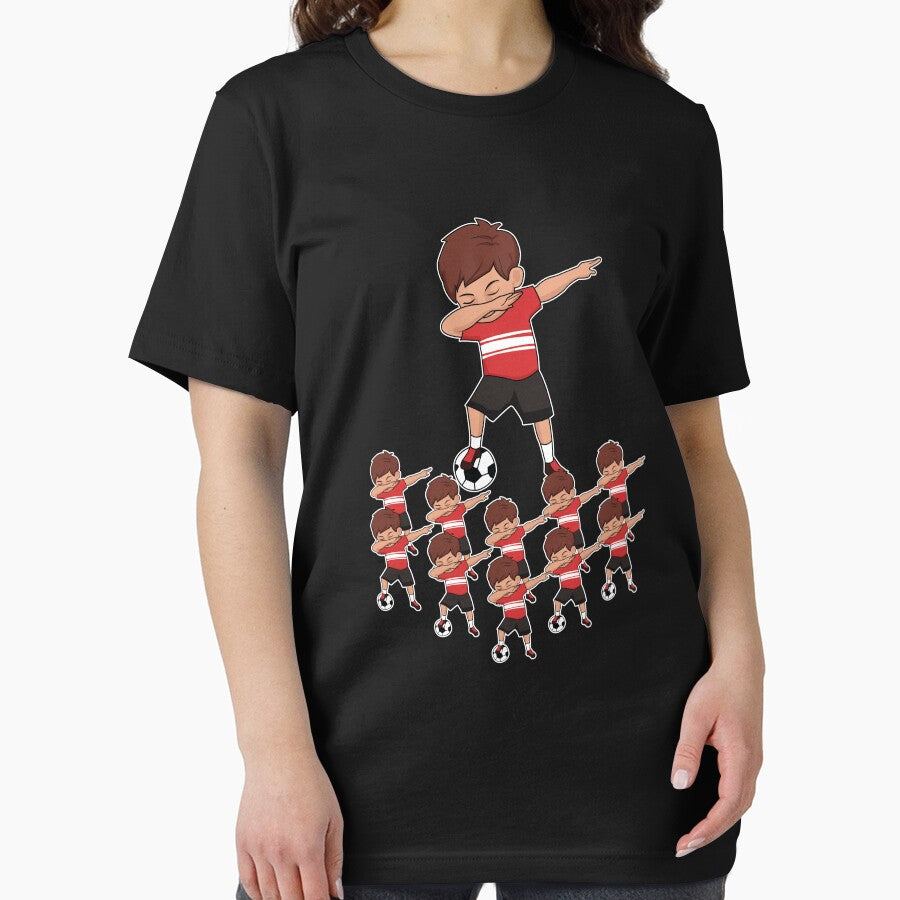 Awesome Soccer Player Sports Team Dabbing Soccer Athlete Athletic Competition Tournament by VollLaser
