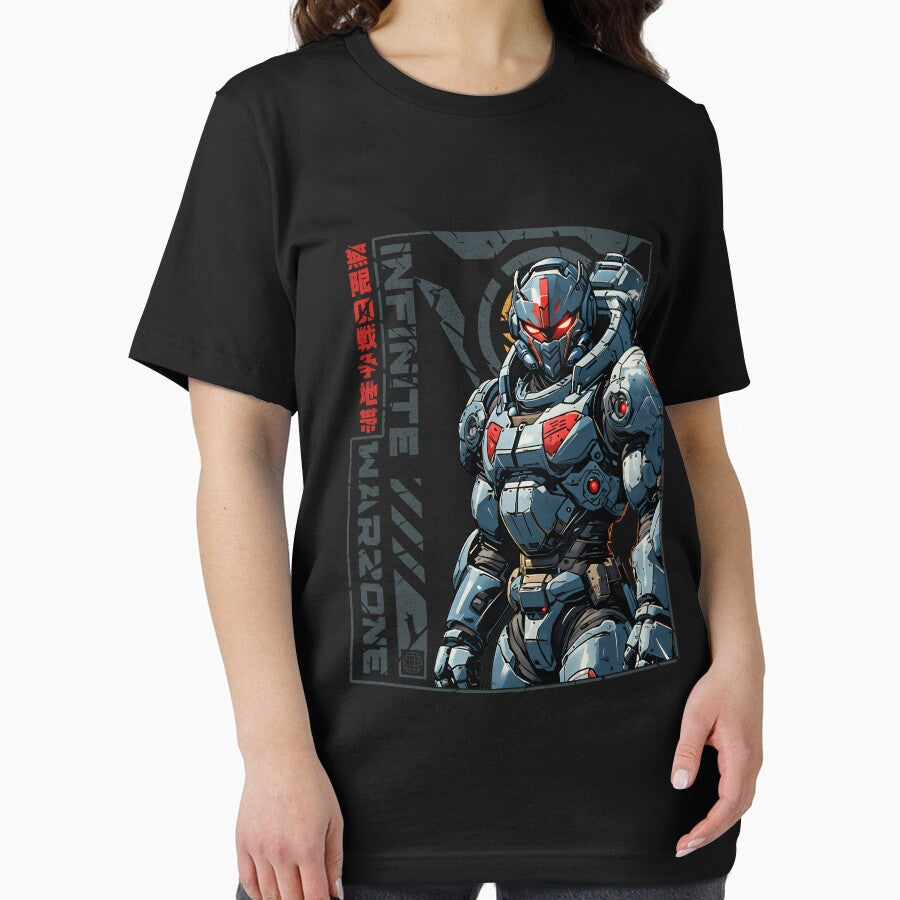 INFINITE WARZONE - CYBER HUNTER by BRONTOSHIRTS T-Shirts, Hoodie, Sweatshirt | BlankRebels.com (Image 2)
