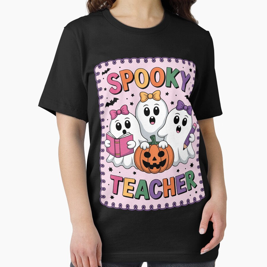 Spooky Teacher  Halloween by Eskomeranola T-Shirts, Hoodie, Sweatshirt | BlankRebels.com (Image 2)