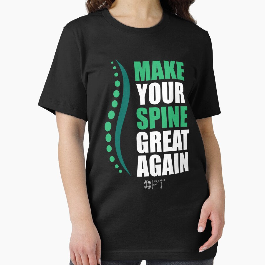 Physical Therapists Funny Gifts , PT Make Your Spine Great Again by majidkacm T-Shirts, Hoodie, Sweatshirt (Image 2)