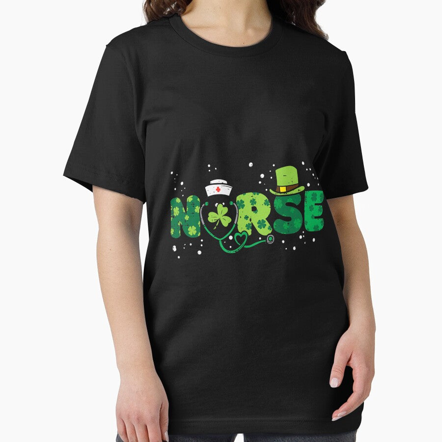 St. Patrick's Day Nurse Irish Stethoscope by SweetThreads79 T-Shirts, Hoodie, Sweatshirt | BlankRebels.com (Image 2)