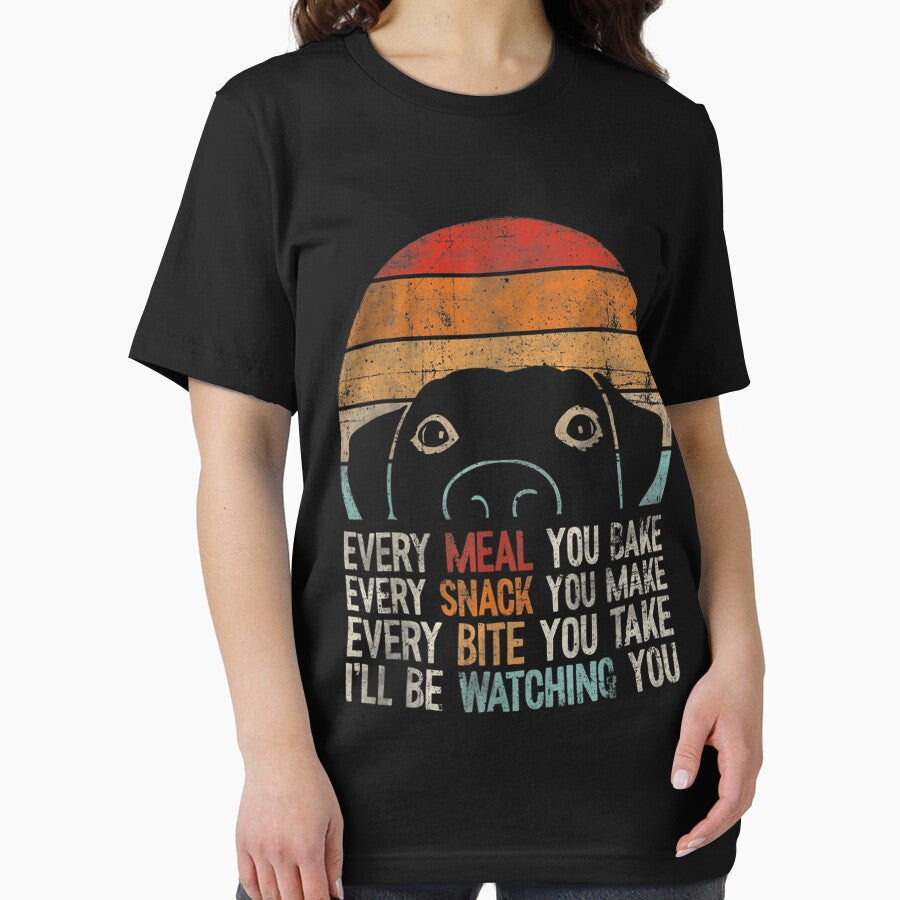 Funny Dog, Retro Dog Tee, I'll Be Watching You Dog by starrylap8841 Hoodie, Sweatshirt | BlankRebels.com (Image 2)