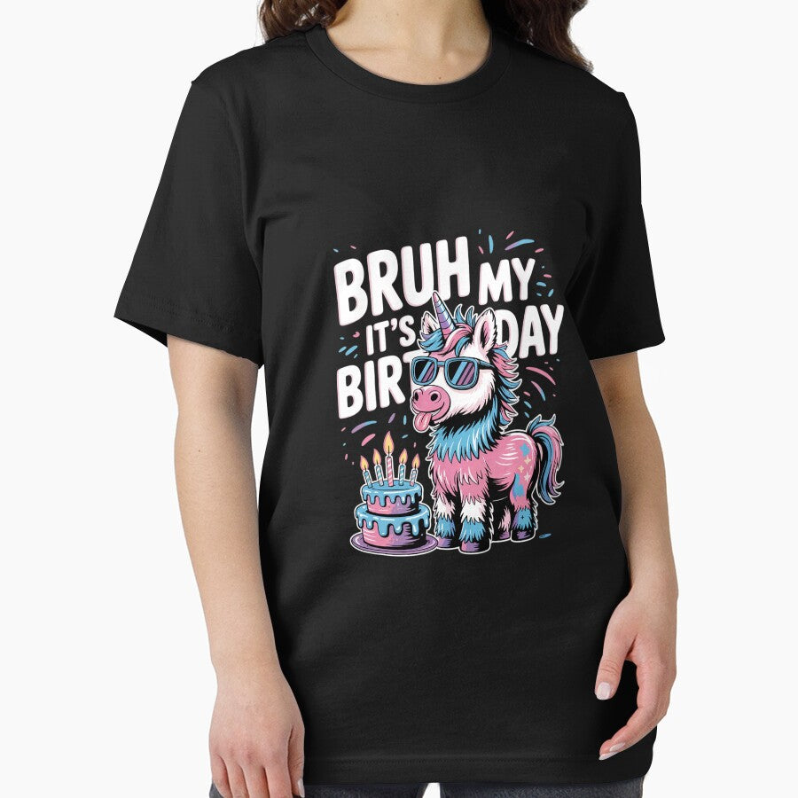 Family Party Bday Bruh Its My Birthday Llama Pinata Boy Girl 1 by MarkLeedsArt T-Shirts, Hoodie, Sweatshirt (Image 2)