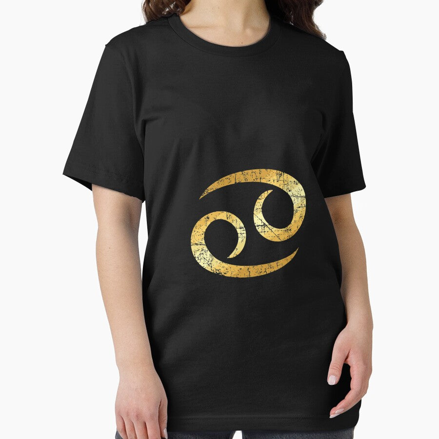 Zodiac Sign Cancer Vintage Yellow by slinkardru T-Shirts, Hoodie, Sweatshirt | BlankRebels.com (Image 2)