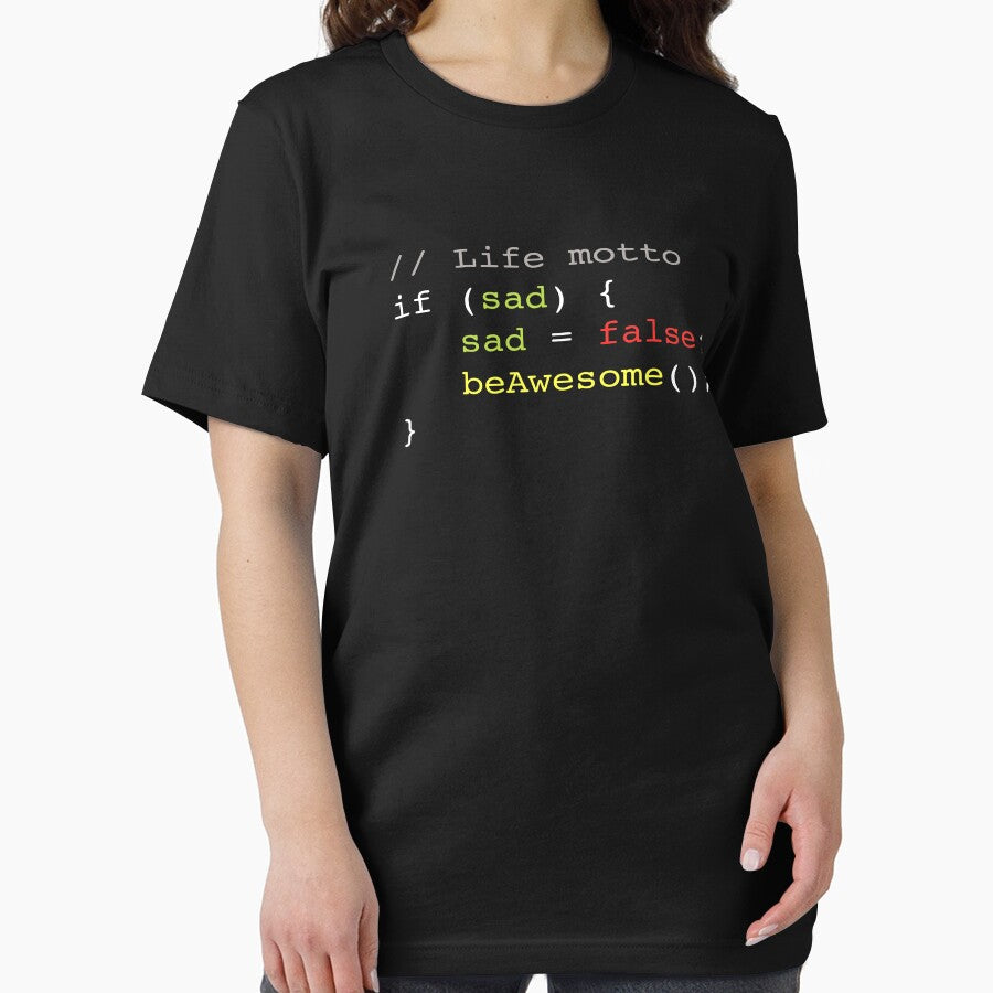 Life motto by KeepOnCoding T-Shirts, Hoodie, Sweatshirt | BlankRebels.com (Image 2)