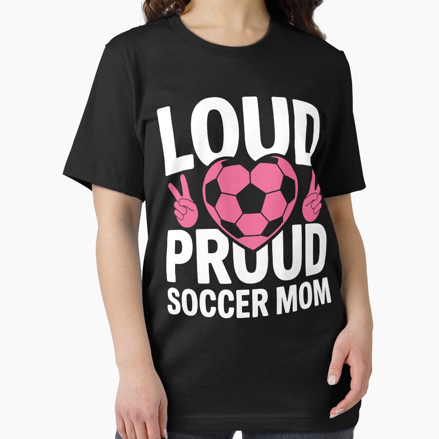 Loud Proud Soccer Mom Funny by tmerchtrends