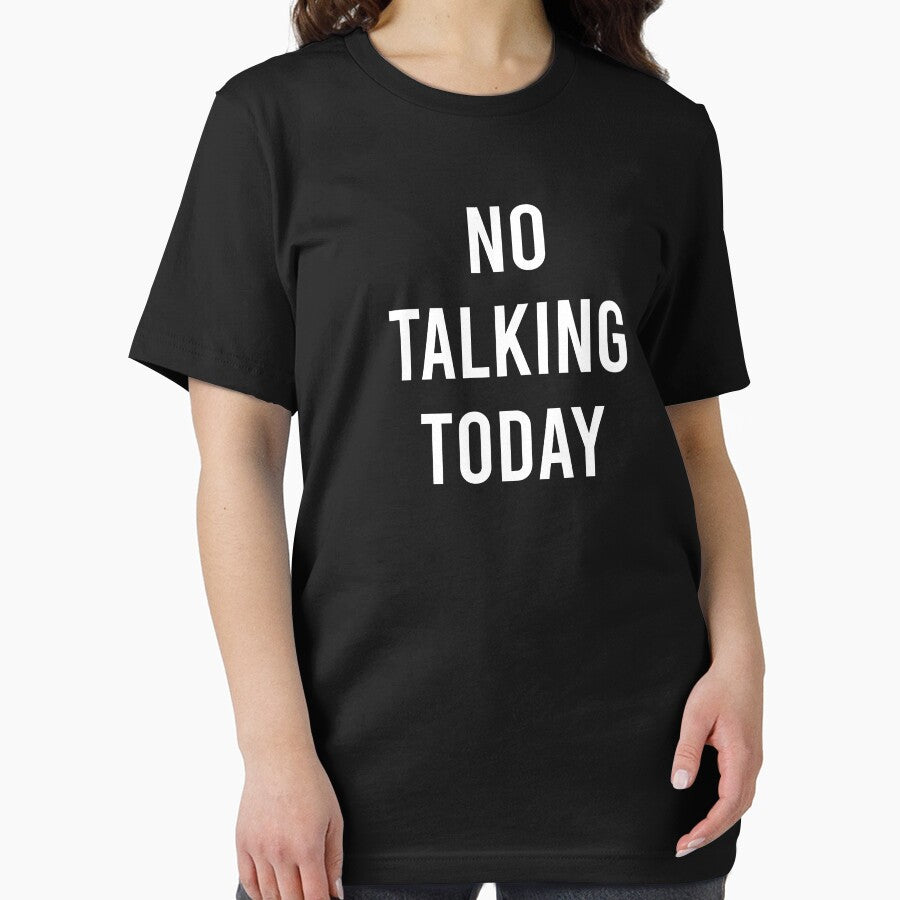 No Talking Today -  Funny Introvert People Humor by xhearalisa T-Shirts, Hoodie, Sweatshirt | BlankRebels.com (Image 2)