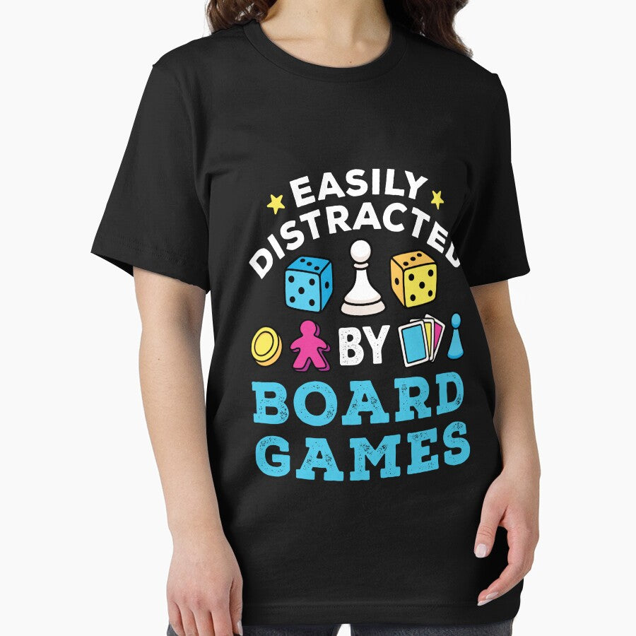 Easily Distracted by Board Games by jaygo T-Shirts, Hoodie, Sweatshirt | BlankRebels.com (Image 2)