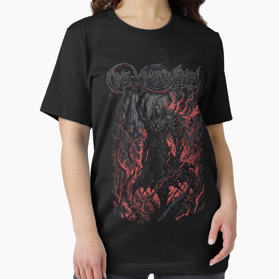 One Winged Angel Dark Art by Tokyo Retro