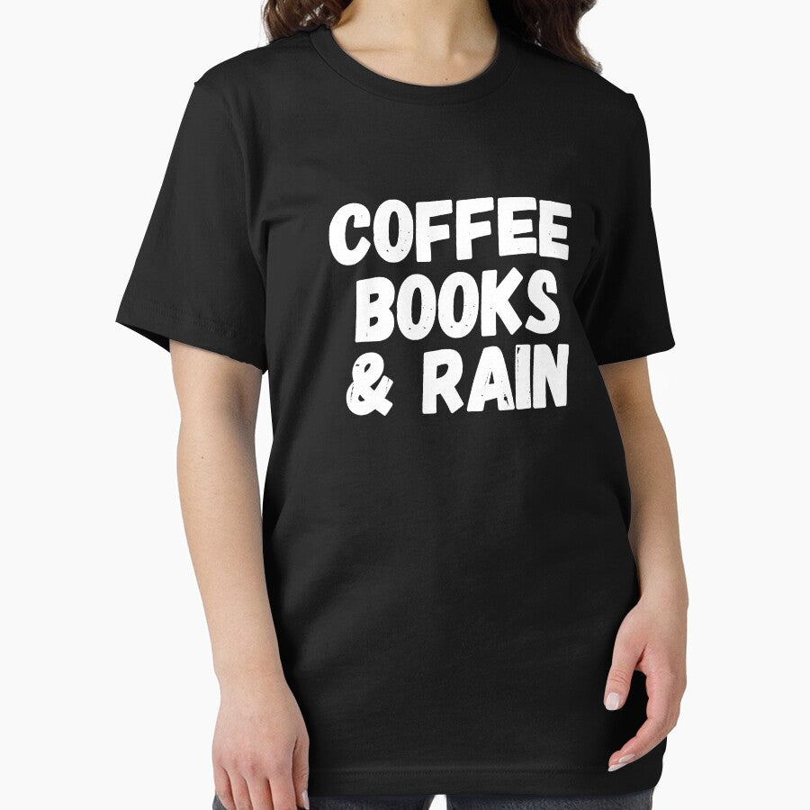 Coffee Rain and Books - Bookworm Reading Gift by Captain Mood T-Shirts, Hoodie, Sweatshirt | BlankRebels.com (Image 2)