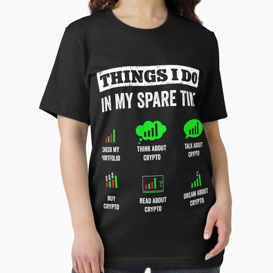 Things I Do In My Spare Time Trading Crypto Investing by Adam Alomari T-Shirts, Hoodie, Sweatshirt (Image 2)