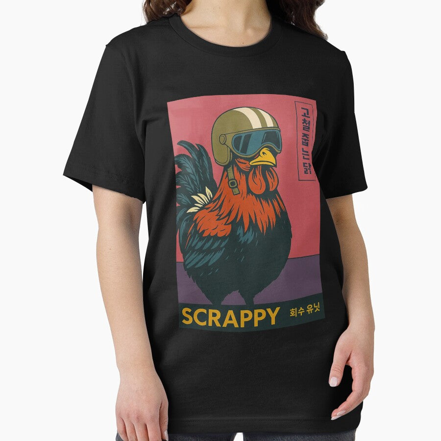 ARC Raiders Scrappy the Rooster Game Fan Art by HeatherGenz T-Shirts, Hoodie, Sweatshirt | BlankRebels.com (Image 2)