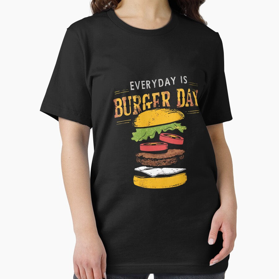 Everyday Is Burger Day Food Hamburger Lover Burgers by SlocifieShop T-Shirts, Hoodie, Sweatshirt | BlankRebels.com (Image 2)