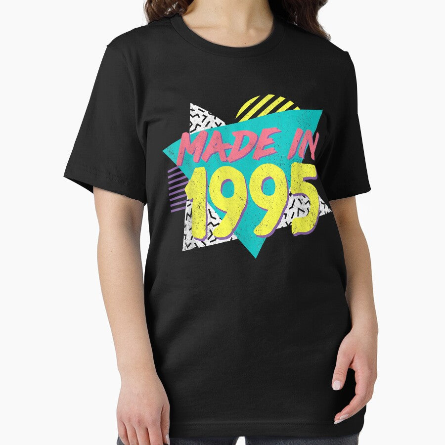Made In 1995 Retro Vintage 27th Birthday by Katty Williams T-Shirts, Hoodie, Sweatshirt | BlankRebels.com (Image 2)