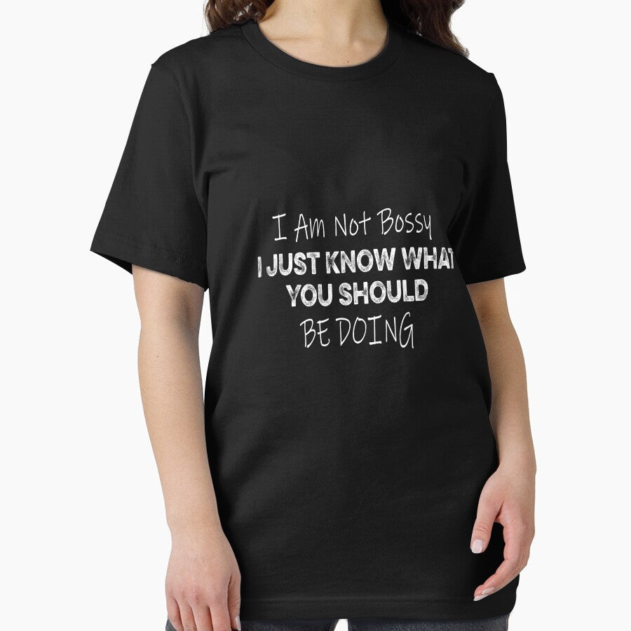 I Am Not Bossy I Just Know What You Should Be Doing Funny by ilias13 T-Shirts, Hoodie, Sweatshirt | BlankRebels.com (Image 2)