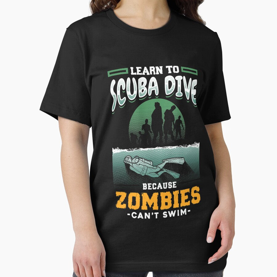 Learn To Scuba Dive Because Zombies Can't Swim by Sinjy