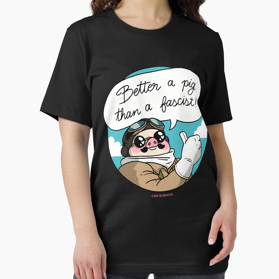 Better A Pig Than A Fascist by LawandaDa57 T-Shirts, Hoodie, Sweatshirt | BlankRebels.com (Image 2)