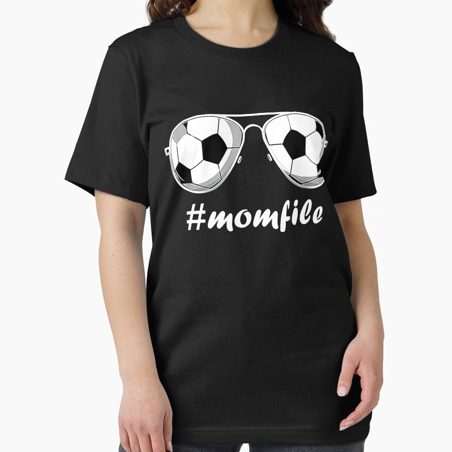 Momlife Soccer Aviators Mother_s Day Soccer Mom Life T-Shirt by PaeperStone
