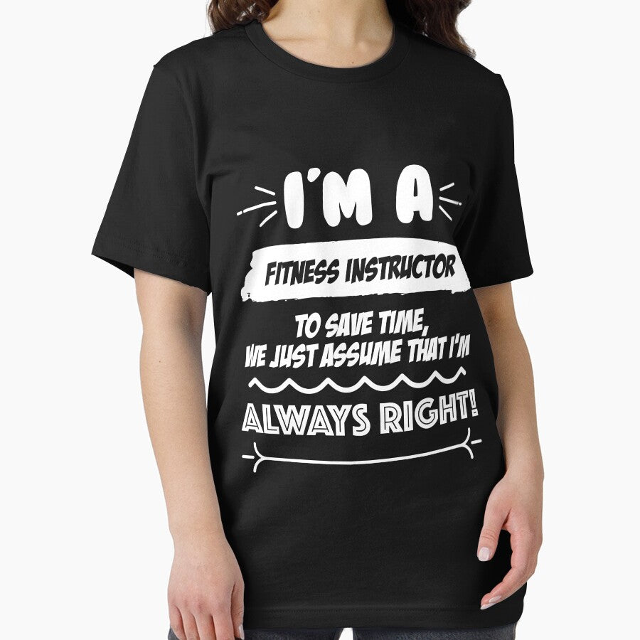 Fitness Instructor Job Gift for every Fitness Instructor Funny Slogan Hobby Work Worker Fun by mooony T-Shirts,... (Image 2)
