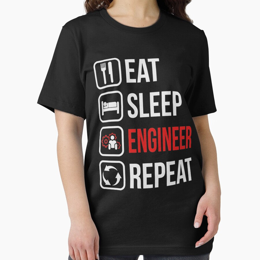 Eat sleep engineer repeat by Clavitaps T-Shirts, Hoodie, Sweatshirt | BlankRebels.com (Image 2)