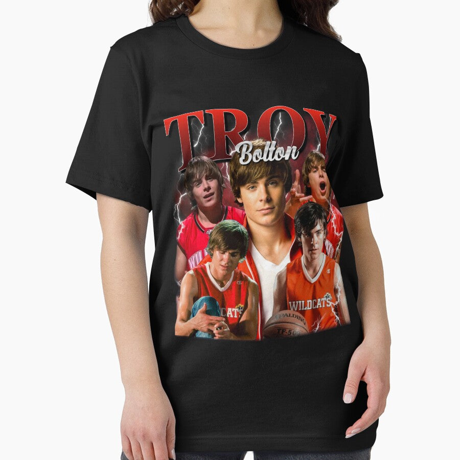 Vintage Troy Bolton The Musical Vintage by zoizen344 T-Shirts, Hoodie, Sweatshirt | BlankRebels.com (Image 2)