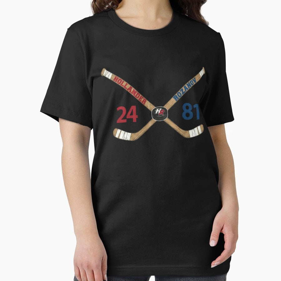 Hollander Rozanov Hockey Retro by WilfridIvory T-Shirts, Hoodie, Sweatshirt | BlankRebels.com (Image 2)