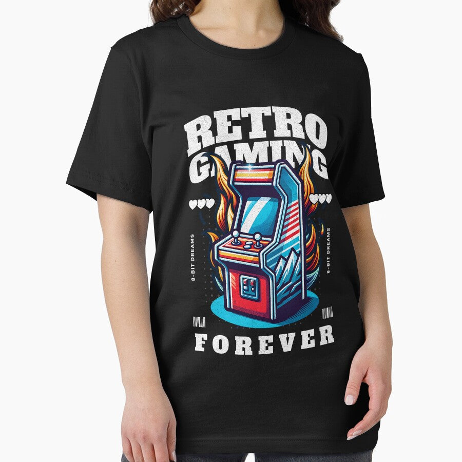 Retro Gaming Forever by Khihi T-Shirts, Hoodie, Sweatshirt | BlankRebels.com (Image 2)