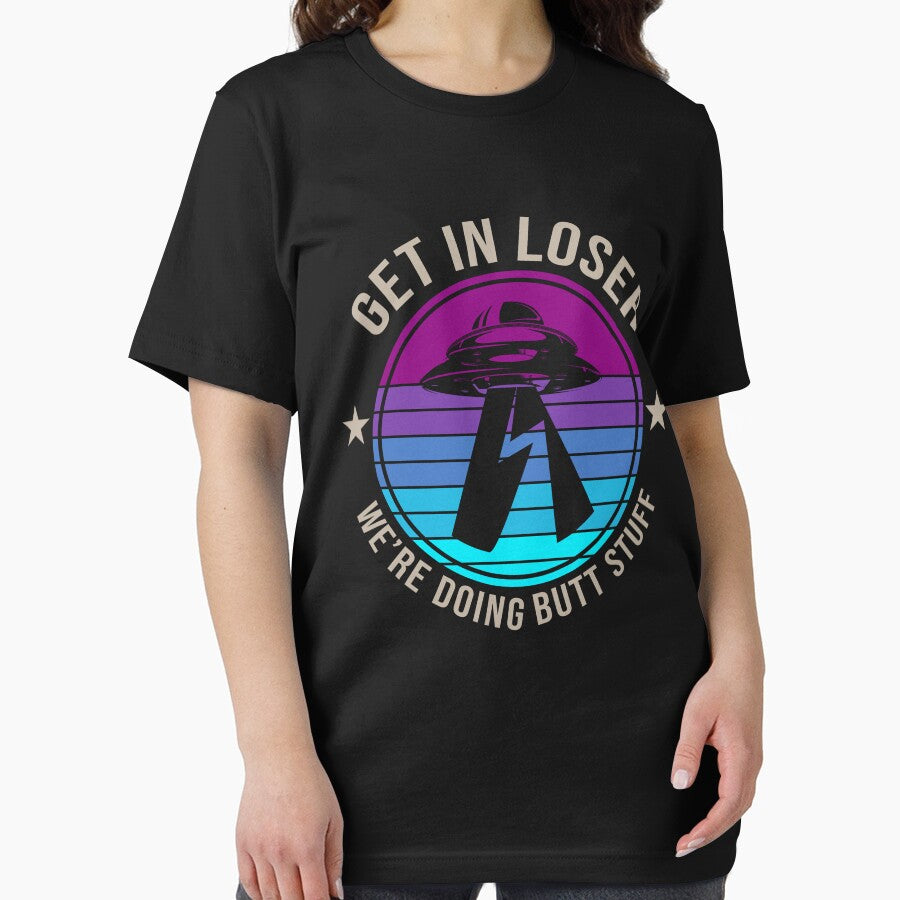 Get In Loser We're Doing Butt Stuff Funny Halloween by DNW-art T-Shirts, Hoodie, Sweatshirt | BlankRebels.com (Image 2)