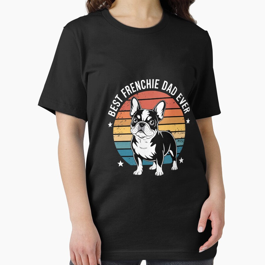 Best Frenchie Dad Ever Bulldog American Flag by MathisBellanger T-Shirts, Hoodie, Sweatshirt | BlankRebels.com (Image 2)