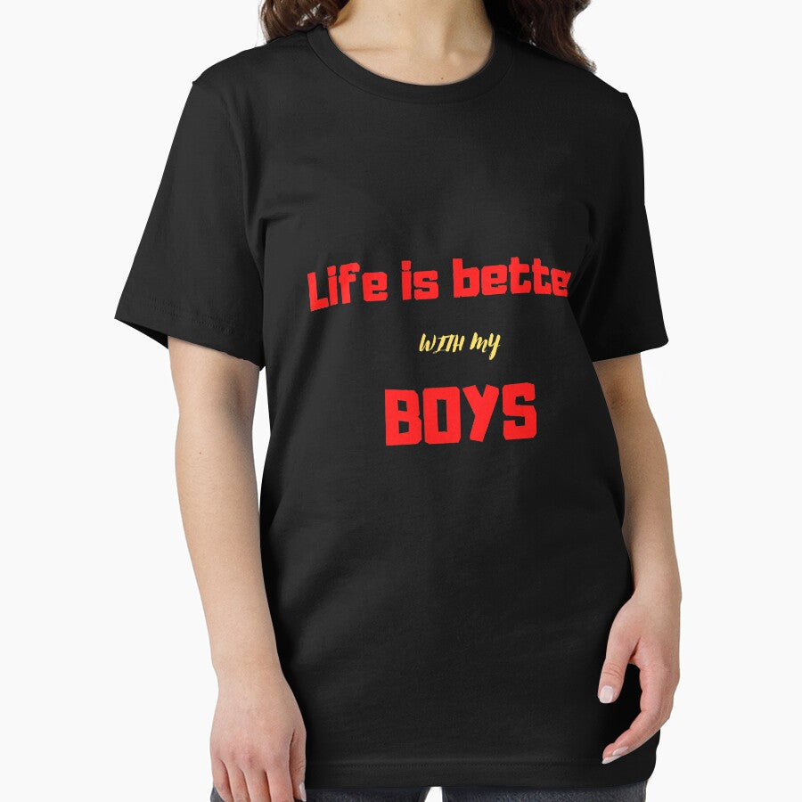 Life is better with my Boys Nice T-shirt Gift by lhousshop Hoodie, Sweatshirt | BlankRebels.com (Image 2)