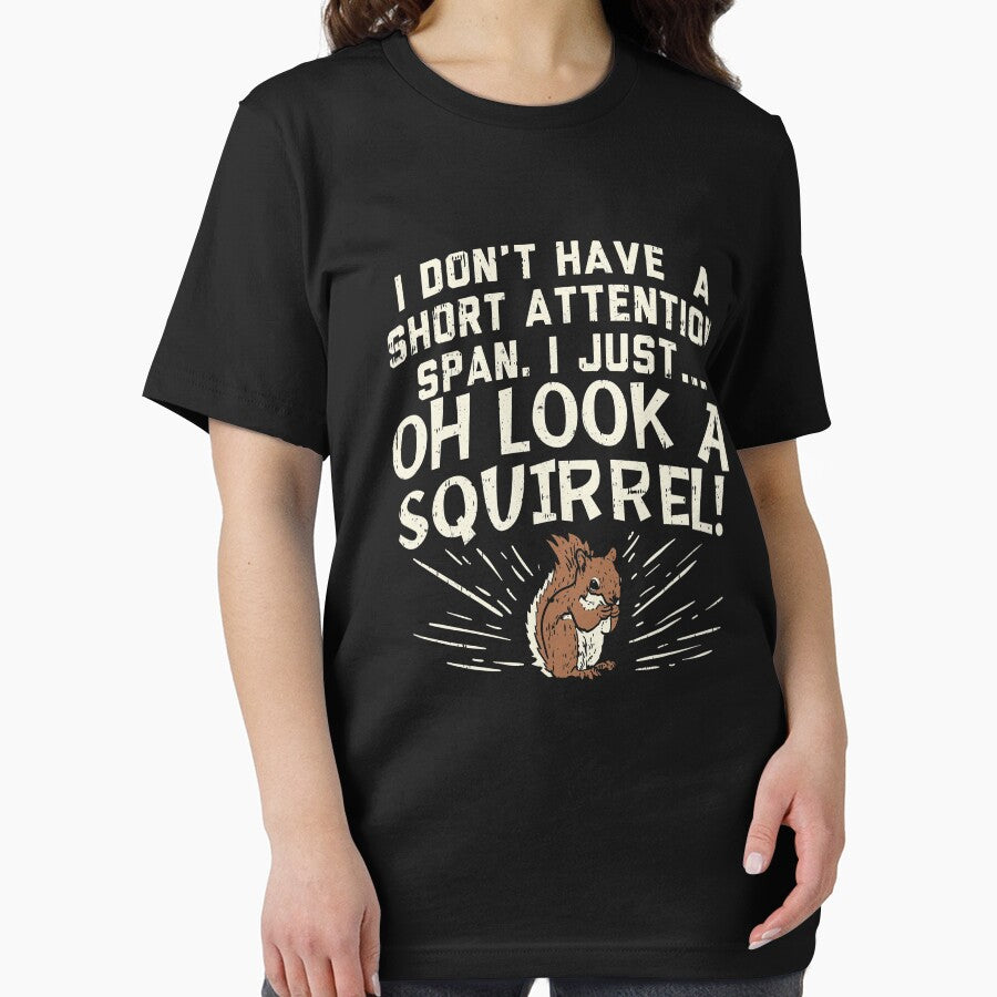 SOMETIMES I GET DISTRACTED OH LOOK A SQUIRREL by Stoffgiraffe T-Shirts, Hoodie, Sweatshirt | BlankRebels.com (Image 2)