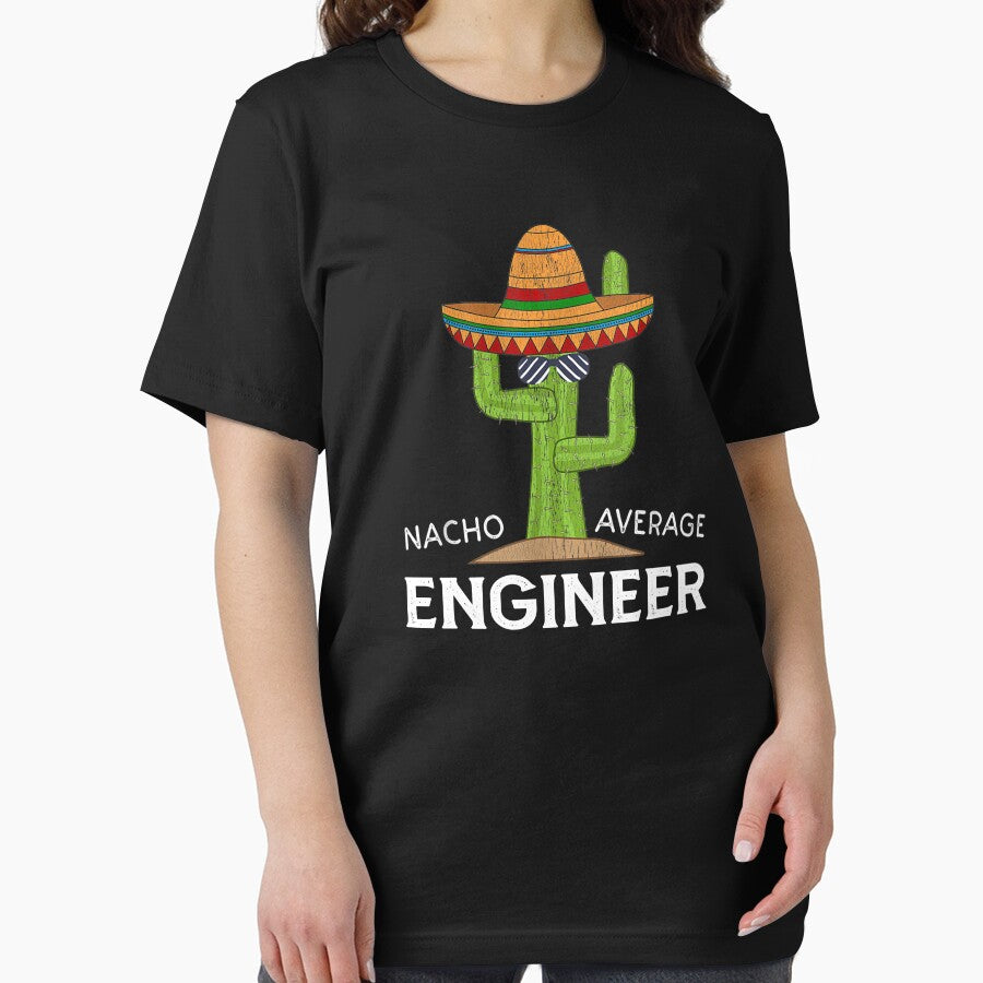 Fun Funny engineer Humor Gifts, Funny Cactus illustration distressed Design Meme Saying engineer Dad Husband... (Image 2)