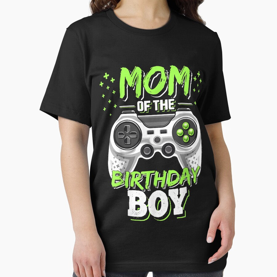 Mom of the Birthday Boy Matching Video Gamer Birthday Party by Oscar123412 T-Shirts, Hoodie, Sweatshirt (Image 2)