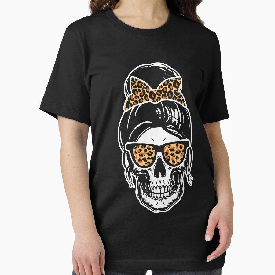 Skull Girl Scary Halloween by DNW-art T-Shirts, Hoodie, Sweatshirt | BlankRebels.com (Image 2)