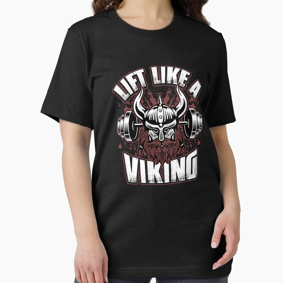 Lift Like A Viking Fitness Workout Lifting by festivalshirt T-Shirts, Hoodie, Sweatshirt | BlankRebels.com (Image 2)
