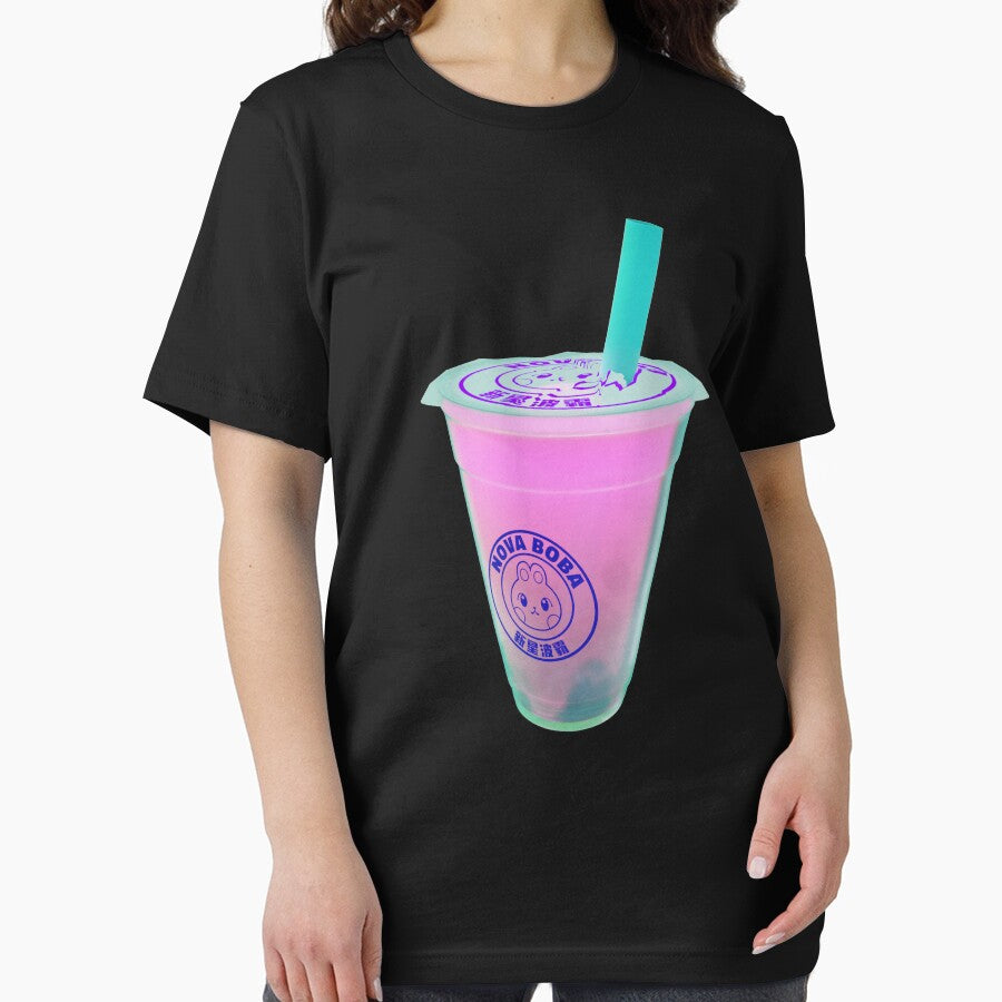 Bubble Boba Milk Tea - Strawberry by banditjoj T-Shirts, Hoodie, Sweatshirt | BlankRebels.com (Image 2)